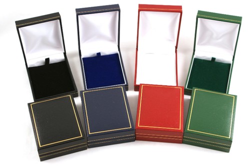 Jewellers leatherette pendant - jewellers,