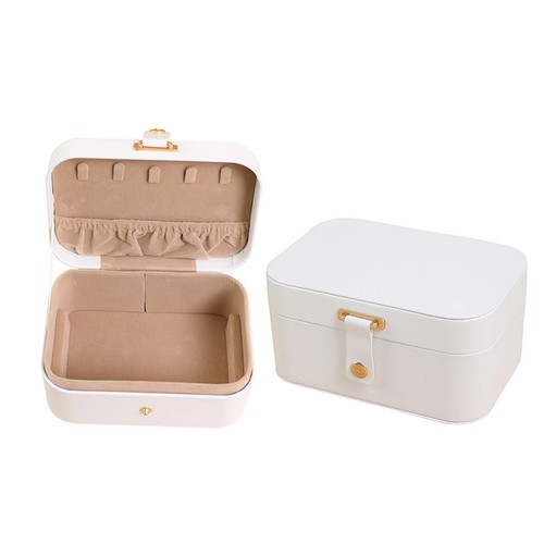Tier white jewelry organizer - 2-tier,