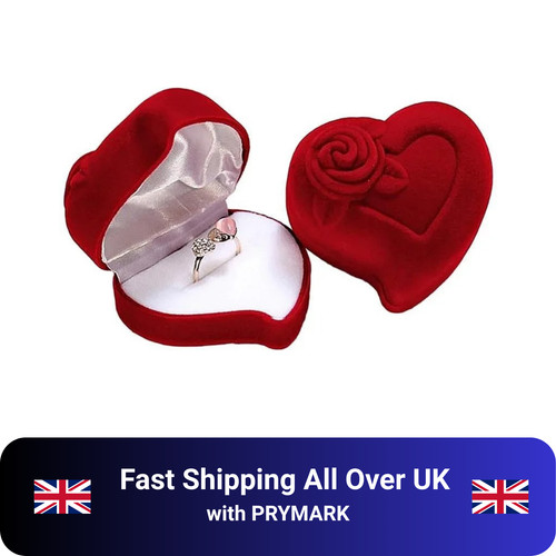 Red velvet jewellery - red,