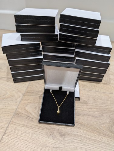 Black leatherette postal - black,