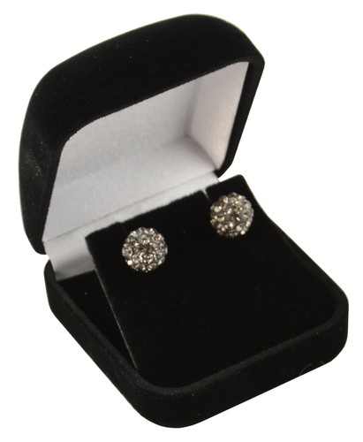Luxury velvet earring - x,