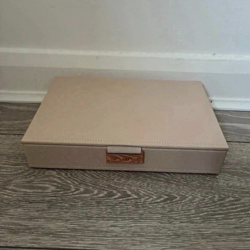 Stackers pink grey faux - stackers,