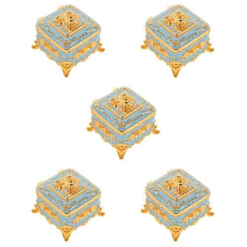 Sky blue zinc alloy - blue,