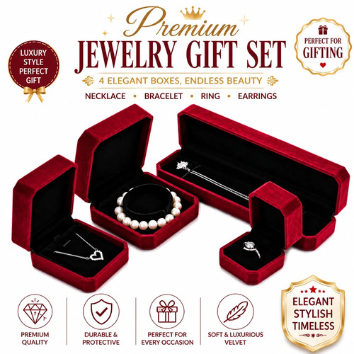 Luxury velvet jewellery - velvet, gift