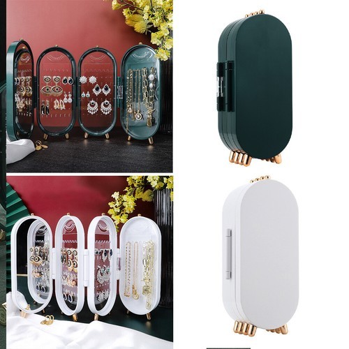 Folding jewellery storage box - folding,