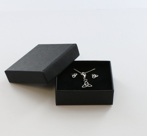 Small black jewellery - black, box