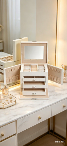 White faux leather jewellery - white,