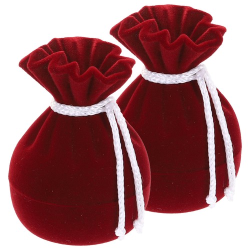 2pcs boxes velvet box portable - boxes,