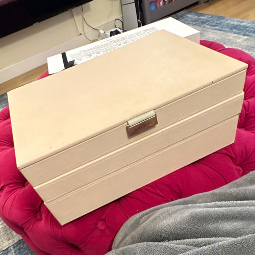 Stackers beige faux leather - stackers,