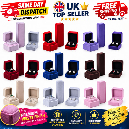Luxury velvet jewellery gift - luxury,